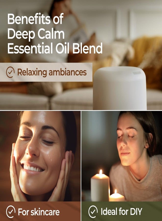 Gya Labs Deep Calm Essential Oil Blend for Relaxation & Emotional Balance - 0.34 fl oz - Calm Aromatherapy Oils for Diffusers, Humidifiers, Aromatherapy - Suitable for Work, Home or Personal Use - Image 4
